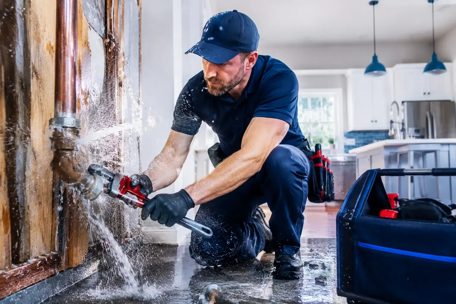 Local emergency pipe repair professionals in Byram, MS